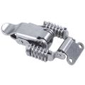 2x Toolbox Draw Compression Spring Toggle Latch Catch Clamp Silver. 