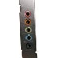 2X PCIe Sound Card 5.1, PCI Express Surround 3D Audio Card for PC with High Direct Sound Performance & Low Bracket. 