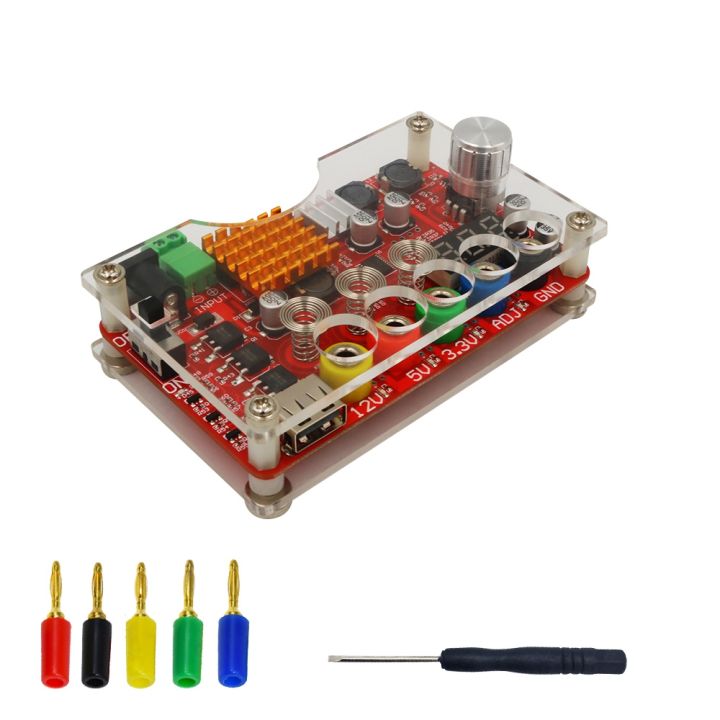 DC Input 1324V Output Voltage Breakout Board with ADJ Voltage Knob