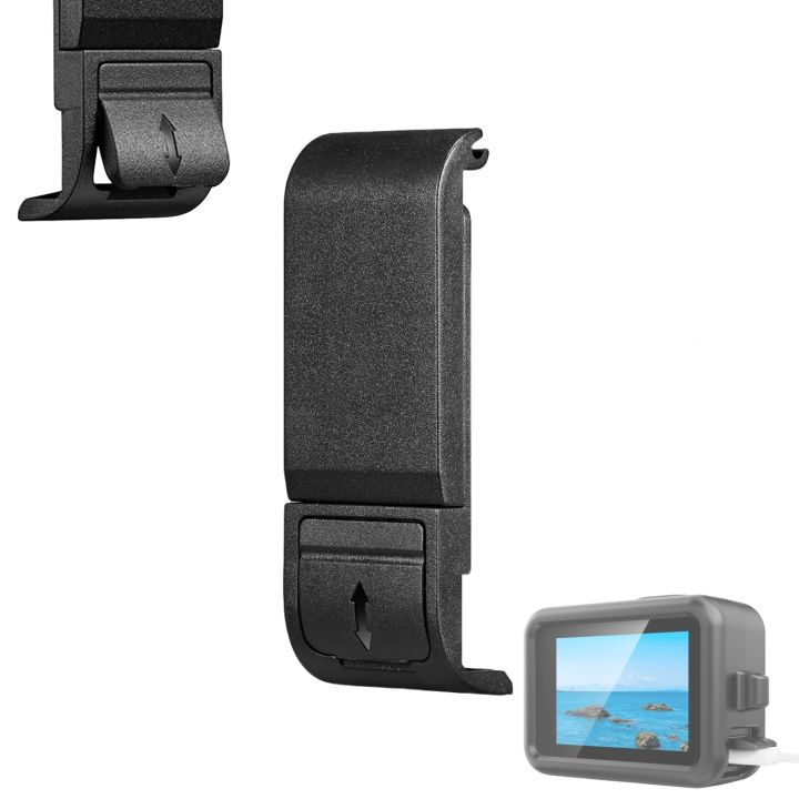 Flip Battery Cover for GoPro Hero 13 12 11 10 Black Removable