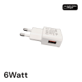 6W Charger with Type B/Type C Cable for TWS Earbuds Smart Watch Neckband Speakers and Smart Devices. 