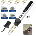 2-IN-1 Plastic Welder Cordless Soldering Iron Kit for Hot Stapler Pen LithiumBattery. 