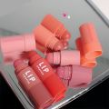 4 In 1 Beautiful  Matte Lipstick Pen Velvet Tint Waterproof Long Lasting Non-stick Cup Crayons Lipsticks Makeup Cosmetic Kit. 