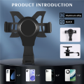 For A3 8V S3 14-19 Cell Phone Holder Mobile Bracket Car Black. 