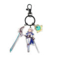 Genshin Impact Keychain, Acrylic Skirmishers, Kazuha, Idle Clouds, Thor General, Wendy Gan, Yuxiao, Fucarus, Comics.