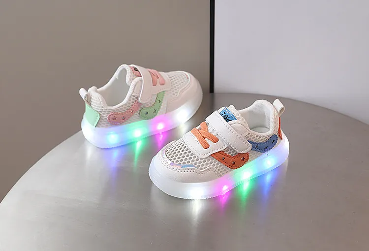 Light Shoes For Girls Voovix LED Light Up Shoes For Kids 11