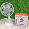 JY Super JY-2218 AC/ DC Rechargeable Moving Fan 45 Degree Rotating.