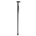 Foldable Walking Stick, Aluminum Alloy Lightweight Adjustable Folding Cane Multipurpose Prevent Slip Portable for Elderly for Mountaineering. 