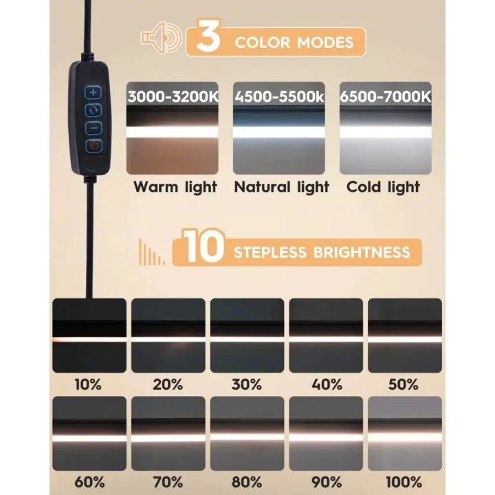 LED%20Desk%20Lamp%20with%20Clamp%2010W%20Swing%20Arm%20Desk%20Lamp%20Eye-Caring%20Dimmable%20Desk%20Light%20with%2010%20Brightness%20Level,%203%20Lighting%20Modes%20-%20Image%204