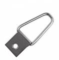 Silver Stainless Steel Pressure Cooker Locking Loop, Size: 1.7inch. 