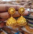 Gold Plated Exclusive & Uncommon Design Jhumka Earrings For Women - Ear Ring. 