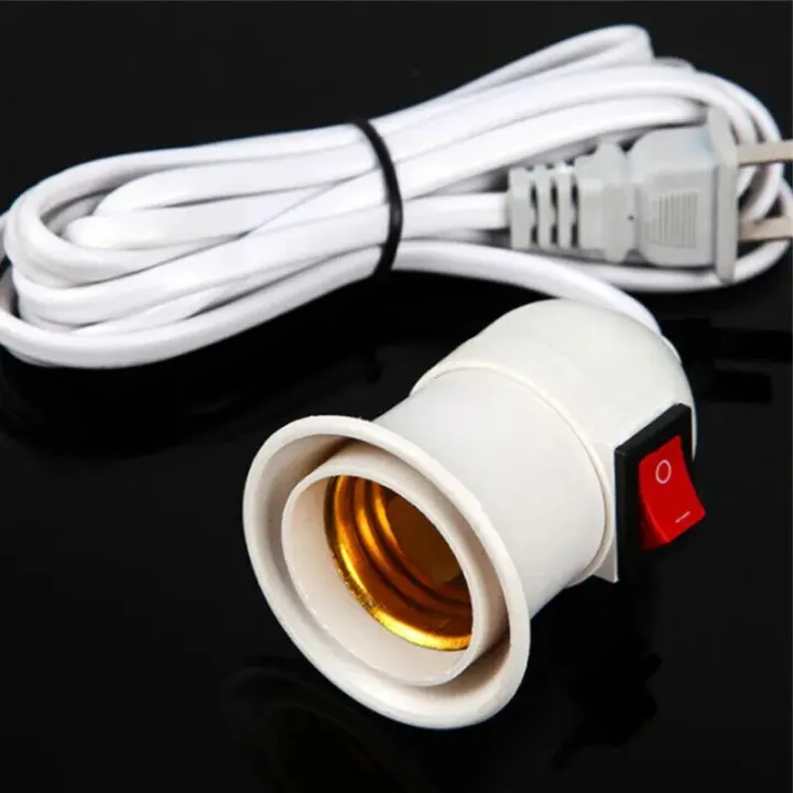 2PCS%20E27%202.3M%20Cable%20Cord%20Plug%20In%20Pendant%20Lamp%20Light%20Bulb%20Holder%20With%20Switch%20Power%20Cord%20US%20Plug%20E27%20Lamp%20Holder%20Universal%20-%20Image%204