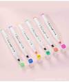 Child's color box marker double-ended art painting 24 36 48 60 80 color oily watercolor pen set. 