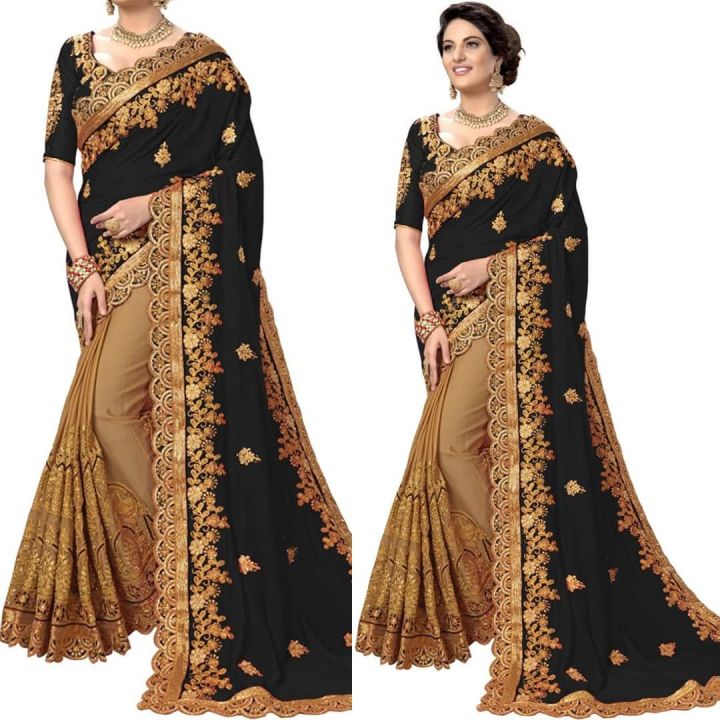 New%20Stylish%20Exclushive%20Collection%20Georgette%20High%20Quality%20Stylish%20Saree.%20Saree%20with%20unstitched%20Blouse%20for%20Wome%20-%20Image%203
