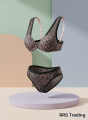 Women's Push-Up Underwire Bra & Panty Set - WildCat, Soft Cup, Comfortable Lingerie.