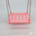 pet Hamster Toys Wooden Rainbow Bridge Seesaw Swing Toys Small Animal Jessica.