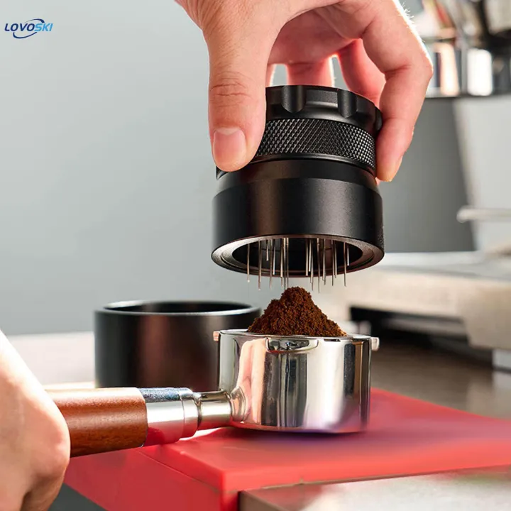 Professional%20Coffee%20Distributor%20Tamper%20Leveler%20Tools%20Hand%20Distribution%20Tool%2058mm%20Black%20-%20Image%203