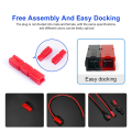 10 Pair 30A 600V Power Connectors Replacement Spare Parts Accessories with Insulation Cover for Anderson Powerpole Interlocking Plug Terminals.