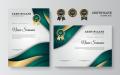 Metalic ice gold paper for certificate,business card and document print 10 pcs.