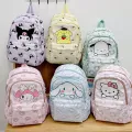 New student large capacity backpack Sanrio cartoon cute junior high school student schoolbag fashion printed backpack. 
