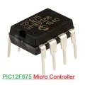 Microchip PIC12F675 Micro Controller IC PIC 12F675 Flash 1KByte 4MHz Microcontroller Electronics Chip Electrical Circuitry & Parts. 