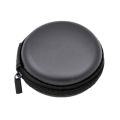Multifunctional Shockproof Round Zipper Storage Bag Earphone Organizer Pouch For Earphone Headphone Accessories Earbuds Case Box. 