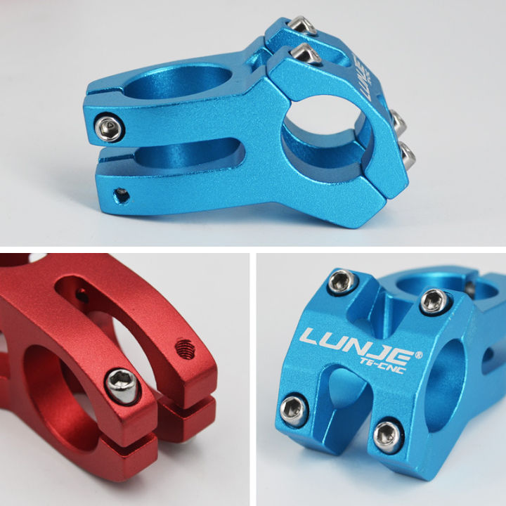 LUNJE%20Bicycle%20Stem%20Mountain%20Bike%20Downhill%20Handle%20Aluminum%20Alloy%20Hollow%20Handle%20Pole%2025.4mm%20Bicycle%20Accessories%20-%20Image%203