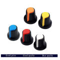 5Pcs WH148 Potentiometer Knob Cap AG2 Plastic Knob For Diameter 6mm Plum Handle.