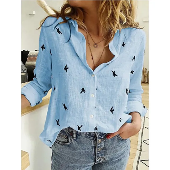 Leisure%20White%20Yellow%20Shirts%20Button%20Lapel%20Cardigan%20Top%20Lady%20Loose%20Long%20Sleeve%20Oversized%20Shirt%20Womens%20Blouses%20Casual%20Tunic%20Blusas%20-%20Image%205