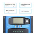 KOGEEK 30A/40A/50A/60A/100A MPPT Solar Charge Controller Dual USB LCD Display Auto Solar Cell Panel Charger Regulator. 