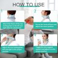 360°Adjustable Neck Brace for Neck Pain and Support, Cervical Neck Traction Device for Home Use, Neck Stretcher Neck Decompression Devices for Forward Head Posture Correction. 