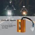 12V High Performance 6Pin Racing DC CDI  Aluminum for CG125 150 200 250cc Dirt Pit Bike ATV Quad Bug. 