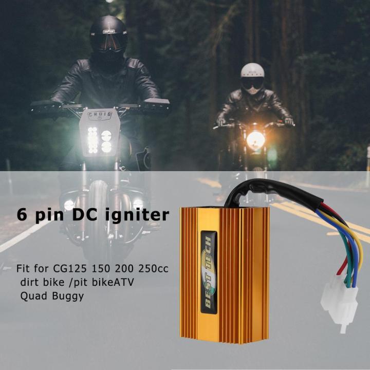 12V%20High%20Performance%206Pin%20Racing%20DC%20CDI%20%20Aluminum%20for%20CG125%20150%20200%20250cc%20Dirt%20Pit%20Bike%20ATV%20Quad%20Bug%20-%20Image%205