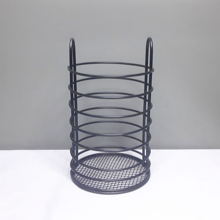 Metal%20Round%20Stainless%20Steel%20Cutlery%20Holder/Kitchen%20Utensil%20Holder%20/%20Utensil%20Pot%20-%20Image%202
