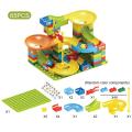 Marble Race Run Maze Ball Bricks Funnel Slide Building Blocks Assembly Bricks DIY Blocks Toys For Children Kids Gift-A 100 pcs.