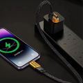 CASIFY CU05 65W 4 in 1 65W Fast Charging Cable USB To Type C PD Cable Fast Charger Mobile Phone Cable 65W Fast Charging Cable Type C to C Usb To C To iPhone Cable By Pucko Gadgets.