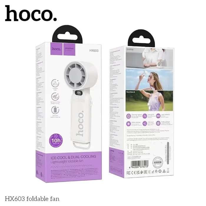 Hoco%20HX603%20Ice%20Cool%20Dual%20Cooling%20Foldable%20Fan%20%E2%80%93%203600mAh%20Battery%20-%20Image%206