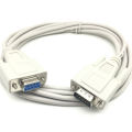 【Duoupa Store】RS232 Cable to RS-232 DB9F to DB9F Female to DB9 M F Connector Serial Null Modem HDPE Insulation Design UL Standard. 