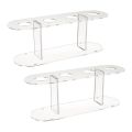 1pcs Acrylic 4-Hole Double layer Ice Cream Cone Stand. 