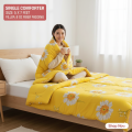 Single size Twill Fabric Comforter Premium Quality 5 Feet By 7 Feet.. 