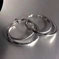 1Pair Luxury Fashion Double Round Earrings For Women Girls Exquisite Sweet Trendy Earrings Wedding  Accessories Gifts-Cola Kids. 