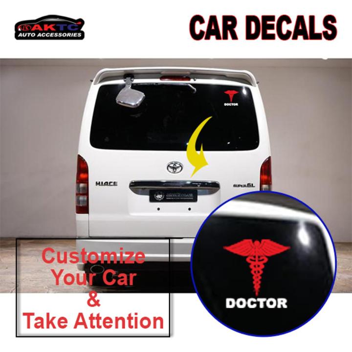 American Flag Text Decal - USA Old Glory Vinyl Sticker For Car Windows, Bumpers, Laptops