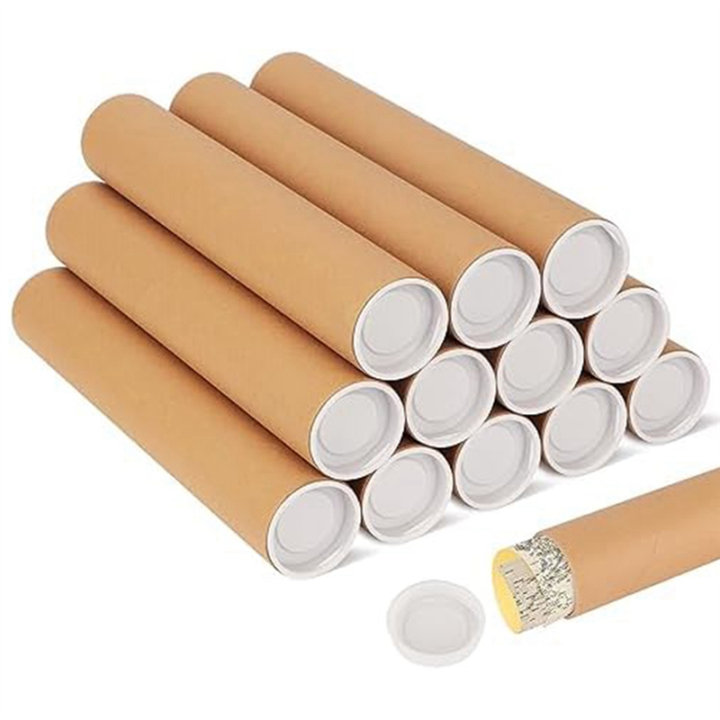 12PCS%20Mailing%20Tubes%202X12%20Inch%20Cardboard%20Mailers%20Tube%20with%20Caps%20for%20Packaging%20Posters%20for%20Mailing%20-%20Image%202
