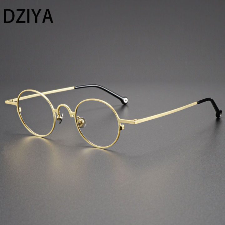 Handmade Titanium Glasses Frame For Men High Grade Eyewear Women Round handmade-titanium-glasses-frame-for-men-high-grade-eyewear-women-round