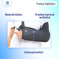Taiba Arm Sling Pouch For Fracture Support For Arm Movement For Men & Women Immobilization Support for both hand. 