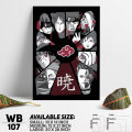 Naruto Uzumak Manga Naruto Anime Wall Canvas Home Decoration Wall Canvas Art Decoration - WB107 - DDecorator - Minimalistic Sophistication. 