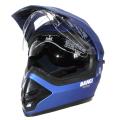 Bang- Full Face Bike Helmet for Men - Matt Blue - bike helmet. 