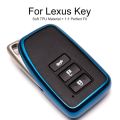 TPU Protection Car Key Cover Case For Lexus IS250 NX CT200h GS GS300 LX570 ES350 RX330 RX 300 IS200 Key Chain Ring Accessories. 
