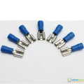 10Pcs- RED BLUE Easy Battery Connectors Insulated Female 4mm Spade Quick Battery Disconnectors Wire Terminal Crimps Terminals Nylon Wiring Kit For Battery Cables Connections. 