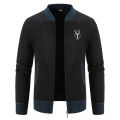 【NShisasN】High Quality Men Thicker Warm Stand-up collar Fit Cardigans Coats Men Cardigan Sweaters Jackets Winter Casual Sweatercoats3XL. 